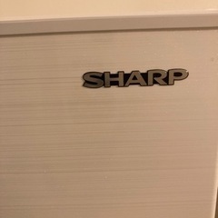 取引が決まりました。SHARP 冷蔵冷凍庫　極美品の画像