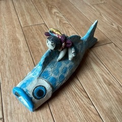 鯉のぼり　陶器