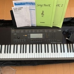 カシオ 61鍵　電子キーボード CTK-4400　カバーケース付き