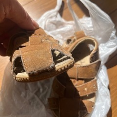 【取引中】ベビーサンダル13cmの画像