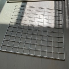 ワイヤーネット大小セット　突っ張り棒の画像