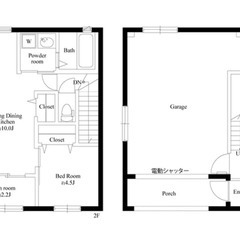 🏡仲介手数料無🏡綾瀬市⭐️無料電動シャッター付プライベートガレージ⭐️1LDK⭐️新築⭐️ペット可 - 綾瀬市
