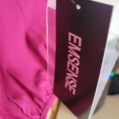 [決まりました]　エンジ色　ロングパーカー　新品未使　の画像