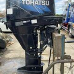 船外機 TOHATSU 25馬力 4スト.　断捨離中　タンク付き