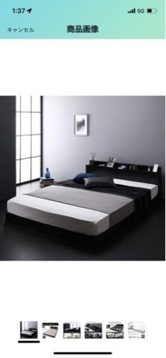 セミシングル ベッドフレーム＆マットレス