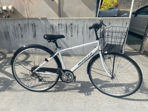 27インチ 6段変速 クロスタイプ 自転車 シティサイクル 通勤 通学 中古