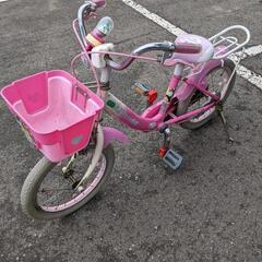 自転車　子供用　ディズニープリンセス　無料