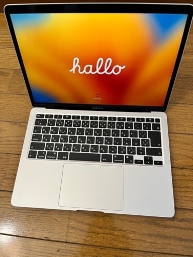 MacBook Air (M1,2020) シルバー MGNA3J/A M1/8GB/512GB 充放電回数117回