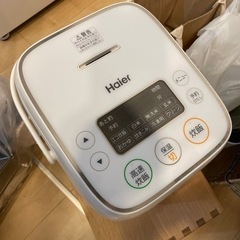 Haier 3合炊き　炊飯器