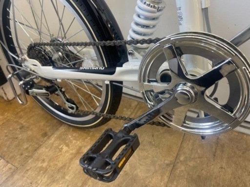 超美品★折り畳み自転車★6段変速