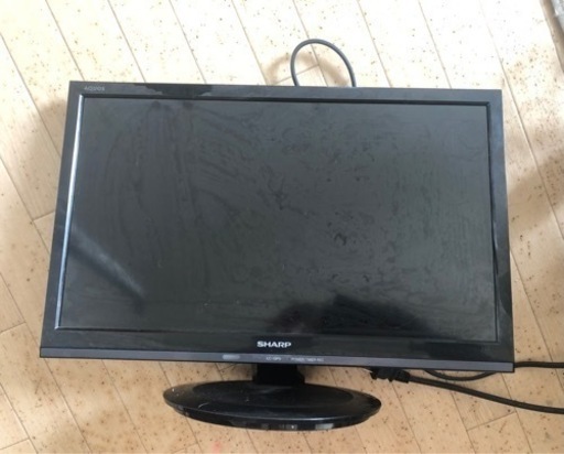 シャープLC-19P5 19型 中古 傷あり2018年製