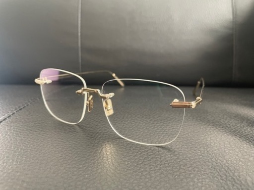 DIOR  リムレス　メガネ