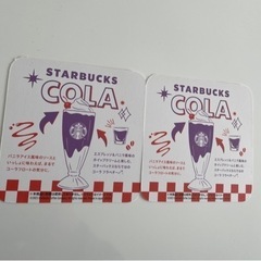 新品★スタバ　コースター　2点セット★の画像