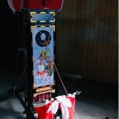 ☆美品  石川県 能登キリコ 制作費10万円 1.5mの画像