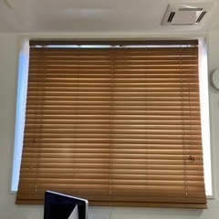 木製ブラインド【ネジでつけるタイプ】①の画像