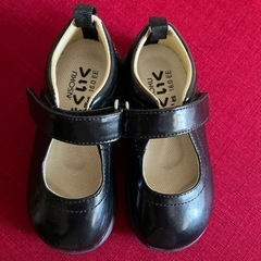 【再値下げ！美品・良品】瞬足！そくいく！フォーマル黒　16センチ...