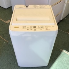【リサイクルサービス八光】2021年製　ヤマダ電機　4.5㎏全自動洗濯機　YWM-T45H1