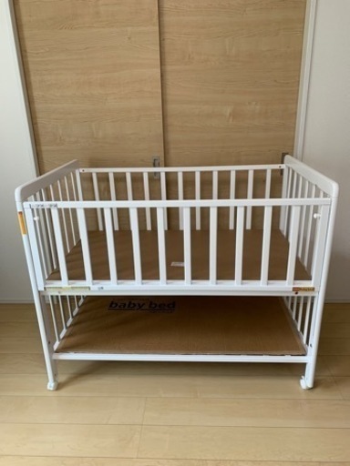 超美品　ベビーベッド　配送組立可能。