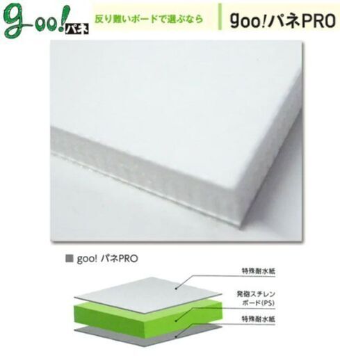 発泡スチレンボード　7mm A3-297mm×420mm～B1-1100mm×800mm　20枚入り