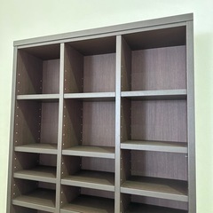 IDC大塚家具 高さ230cm 大型 本棚 飾棚 書棚 収納家具