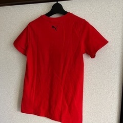 【値下げ！】PUMA 赤Tシャツ・サイズ表記10〜12歳　高学年の画像