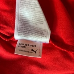 【値下げ！】PUMA 赤Tシャツ・サイズ表記10〜12歳　高学年の画像