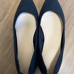 レディース黒パンプス23.5センチ