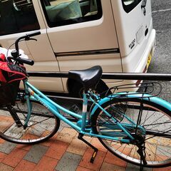 綺麗で綺麗な中古自転車だけで8000円 地下鉄浅草・蔵前駅の画像