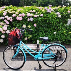 綺麗で綺麗な中古自転車だけで8000円 地下鉄浅草・蔵前駅の画像