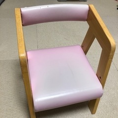 子供用 イス ピンク