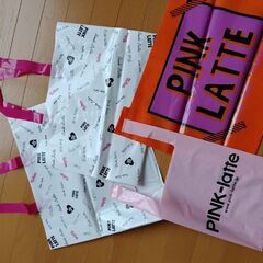 ピンクラテ　PINK LATTE ショッパー