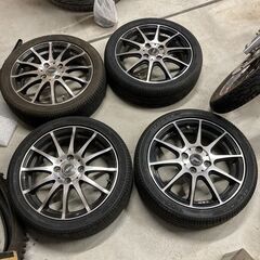 CROSS SPEED PREMIUM 4本　15インチ　4.5J+43 PCD100 4穴