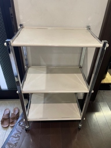 スチール収納ワゴン