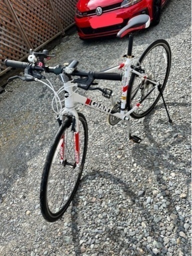 GIANT CROSTAR 2019 ジャイアント クロスター Sサイズ 27速 アルミフレーム クロスバイク 自転車 空気圧メーター付き空気入 お付けします