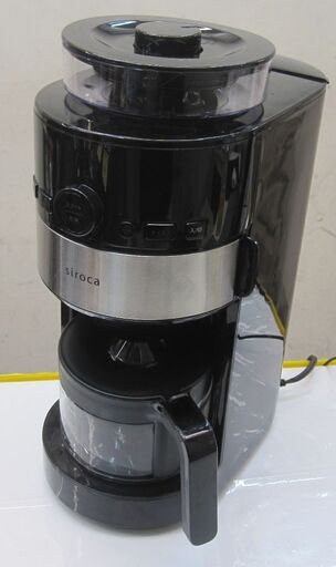 セール！品質保証☆配達有り！2000円(税別）シロカ ドリップ付きコン式 コーヒーメーカー 2019年製