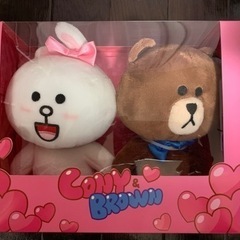 コニー&ブラウン　ぬいぐるみ　未使用　