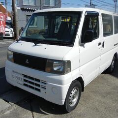 平成１７年式　三菱　ミニキャブバン　ＣＤ　走行７８０００キロ！５...