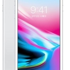 iphone8plus 64GB シルバー(au simロック解除済み)