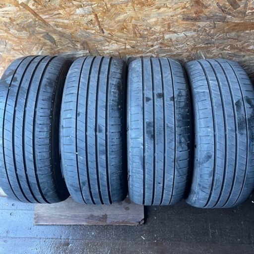 バリ山　DUNLOP ダンロップ　LEMANS V 215/45R17 夏タイヤ　2019年製　17インチ