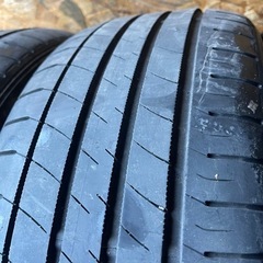バリ山　DUNLOP ダンロップ　LEMANS V 215/45R17 夏タイヤ　2019年製　17インチ