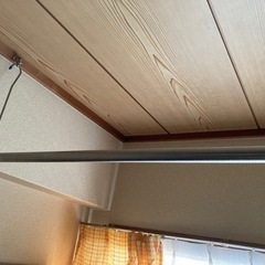 物干し竿2本の画像