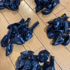 風船　50個　黒
