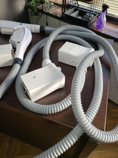 脱毛機ハンドピース2本と光エステ1本