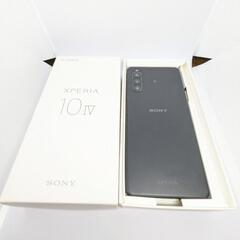 美品 Xperia 10 IV 128GB ブラック ソフトバン...