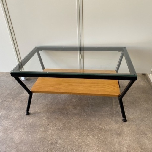 3AG1 メリオル コーヒーテーブル ガラステーブル インテリア 家具 W750×D450×370mm