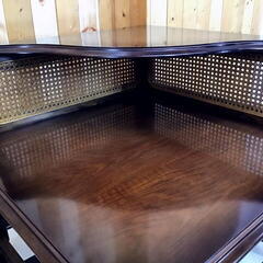 カリモク家具　コロニアルシリーズ　コーナーテーブル カリモク家具 コロニアルシリーズ コーナーテーブル カリモク