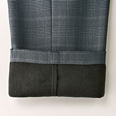 【未使用】DUNLOP ダンロップ 裏フリース 暖か快適スラックス 秋冬春 ウエスト両脇ゴム センタープレス メンズの画像