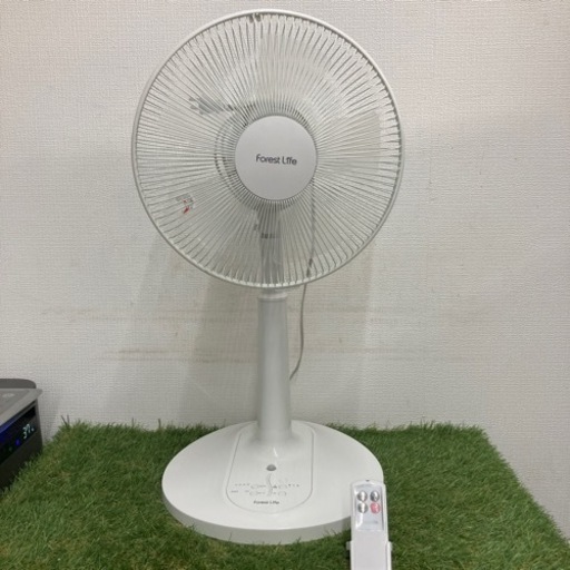 ◼️【現状品】Forest Life 2019年製 リモコン付き扇風機 FLE-R306