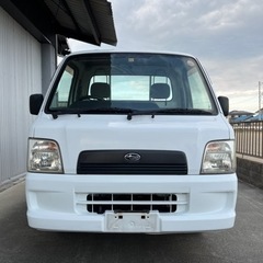 下回り綺麗　サンバートラック　エアコン　パワステ　三方開　軽トラ...
