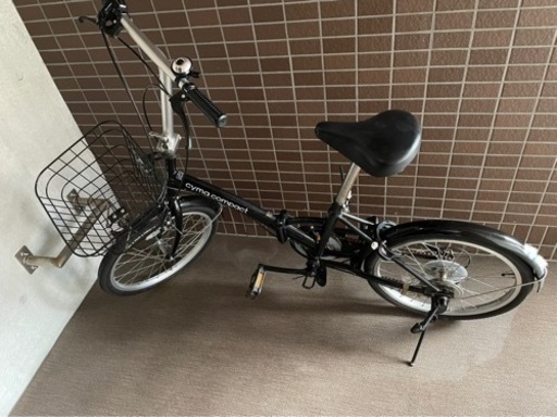 折り畳み自転車　2年使用　cyma compact